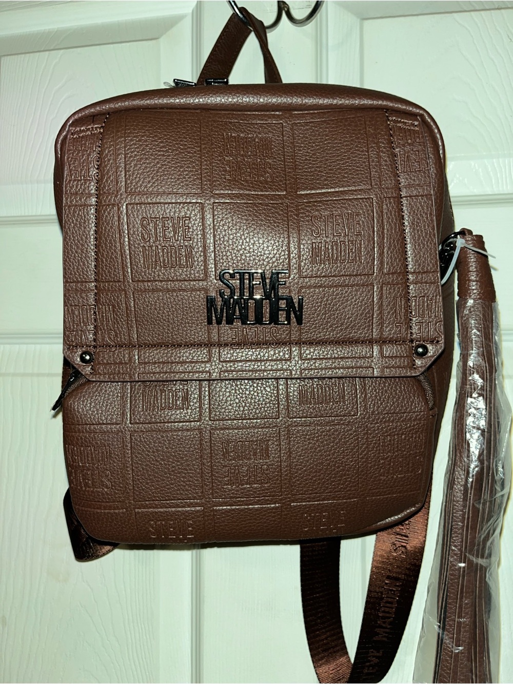 Steve Madden Hollywood Flap Backpack NWT